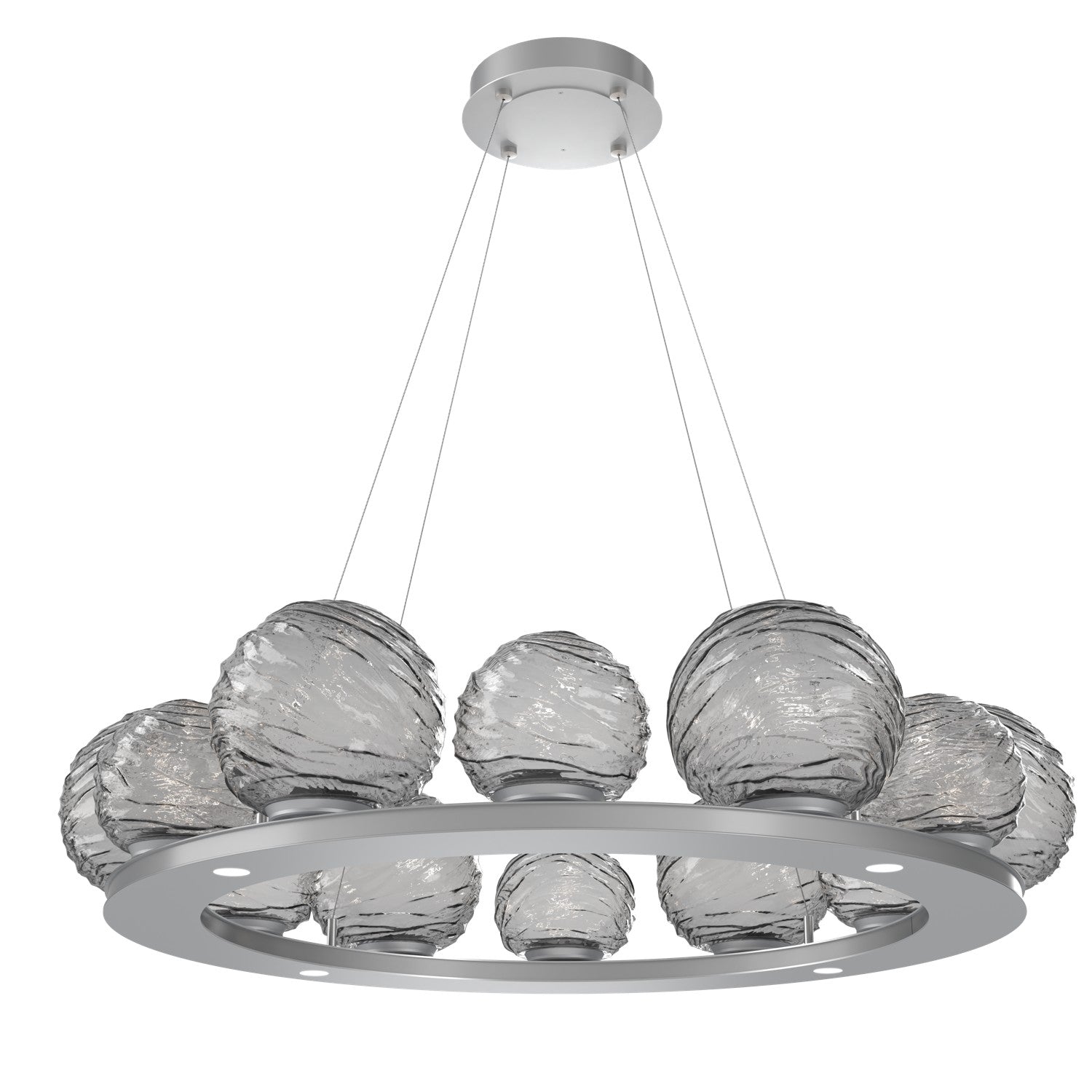 Hammerton Studio - CHB0092-0C-CS-S-CA1-L1 - LED Pendant - Gaia - Classic Silver