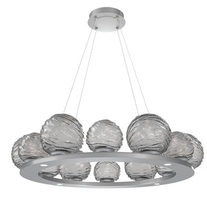 Hammerton Studio - CHB0092-0C-CS-S-CA1-L3 - LED Pendant - Gaia - Classic Silver