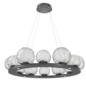 Hammerton Studio - CHB0092-0C-GP-C-CA1-L3 - LED Pendant - Gaia - Graphite