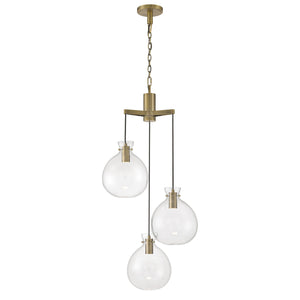 ELK Home - 4743-AN-CL - LED Chandelier - Selina - Antique Brass