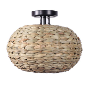 ELK Home - 47830/1 - One Light Semi Flush Mount - Cove - Natural