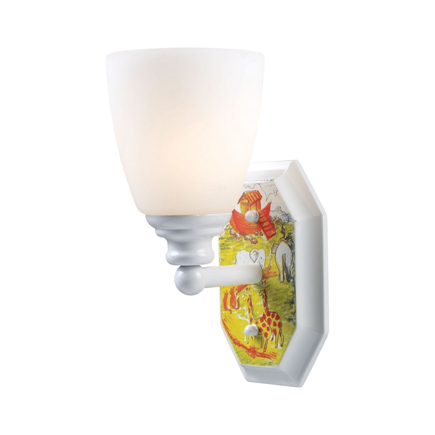 ELK Home - 60070-1 - One Light Wall Sconce - Kidshine - White