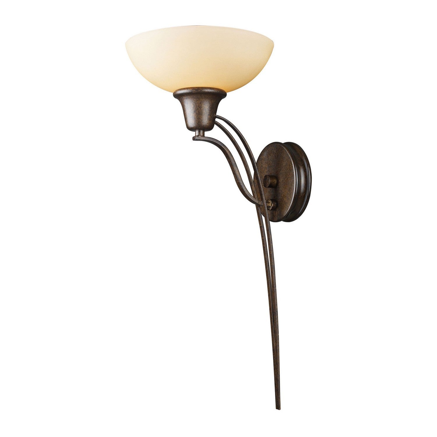 ELK Home - 61000-1 - One Light Wall Sconce - Landmark - Brown