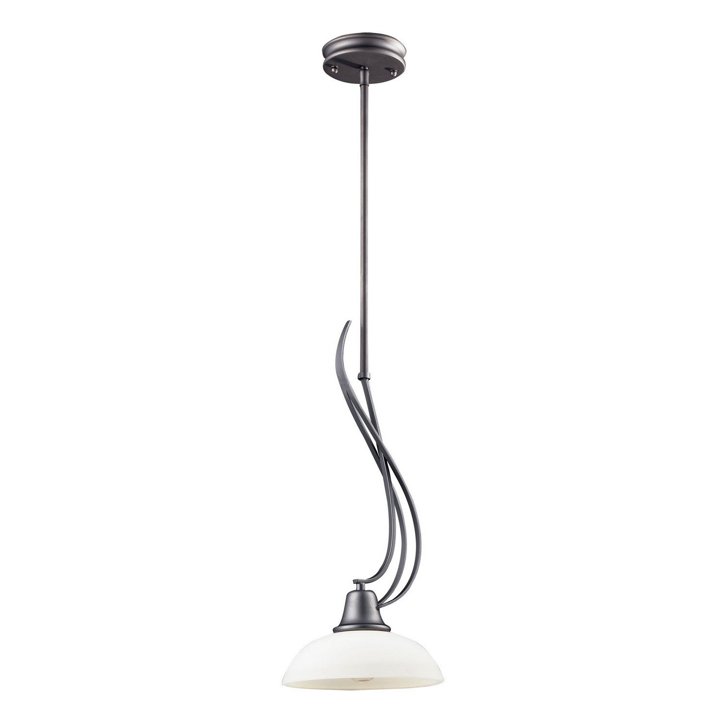 ELK Home - 61051-1 - One Light Mini Pendant - Franklin Creek - Graphite