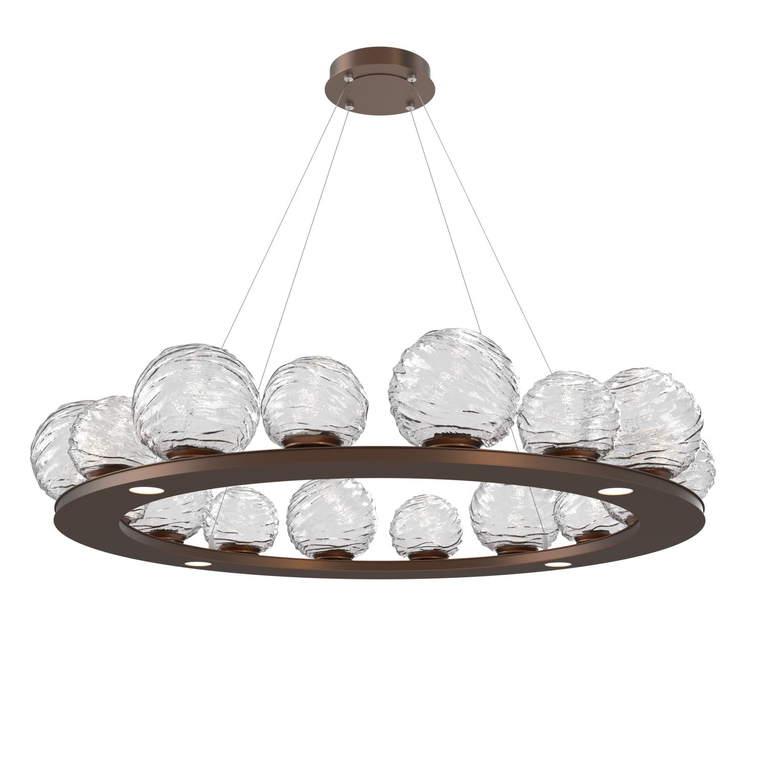 Hammerton Studio - CHB0092-0D-BB-C-CA1-L3 - LED Pendant - Gaia - Burnished Bronze