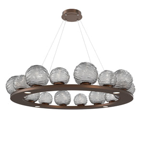Hammerton Studio - CHB0092-0D-BB-S-CA1-L3 - LED Pendant - Gaia - Burnished Bronze