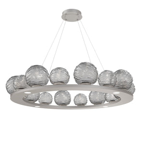 Hammerton Studio - CHB0092-0D-BS-S-CA1-L1 - LED Pendant - Gaia - Beige Silver