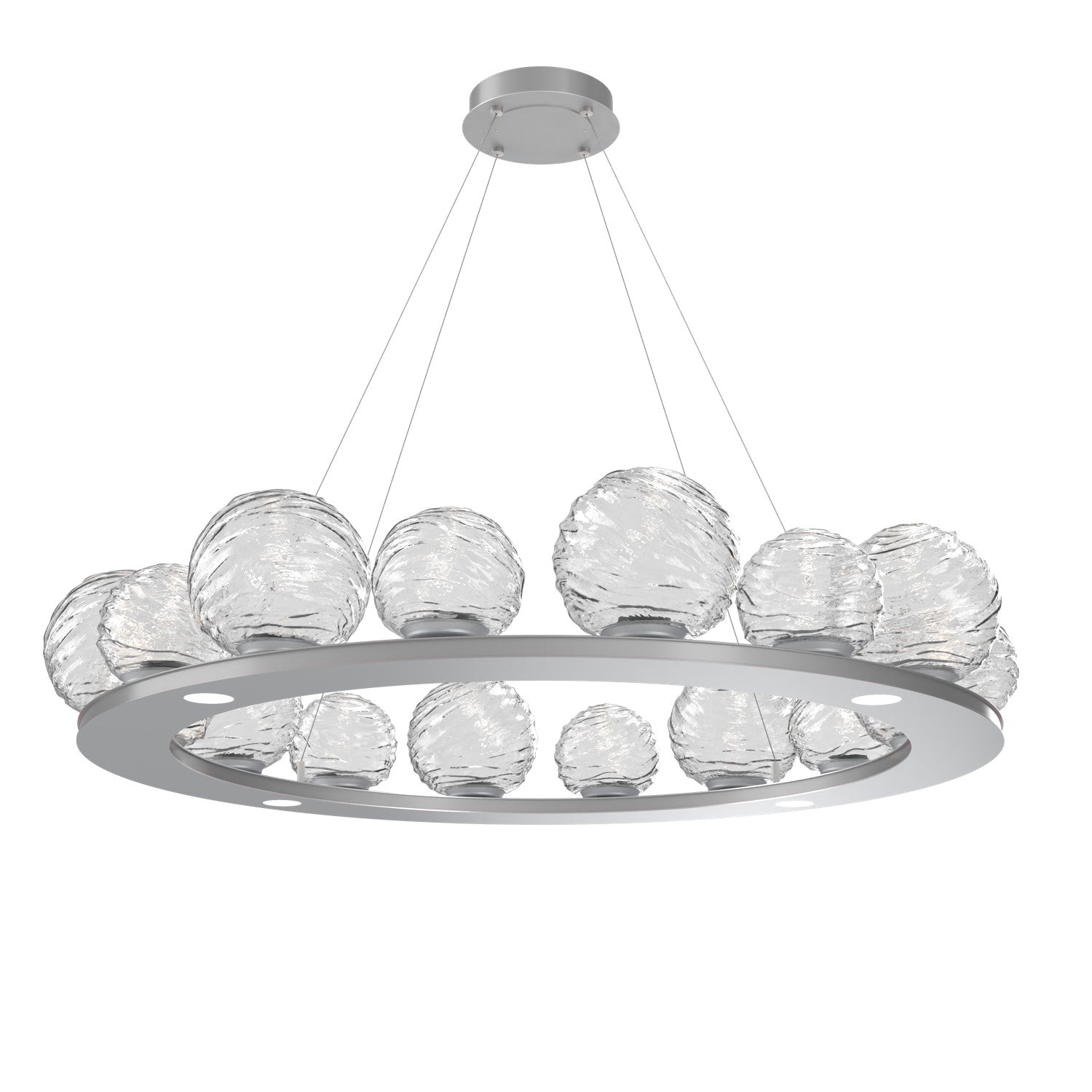 Hammerton Studio - CHB0092-0D-CS-C-CA1-L3 - LED Pendant - Gaia - Classic Silver