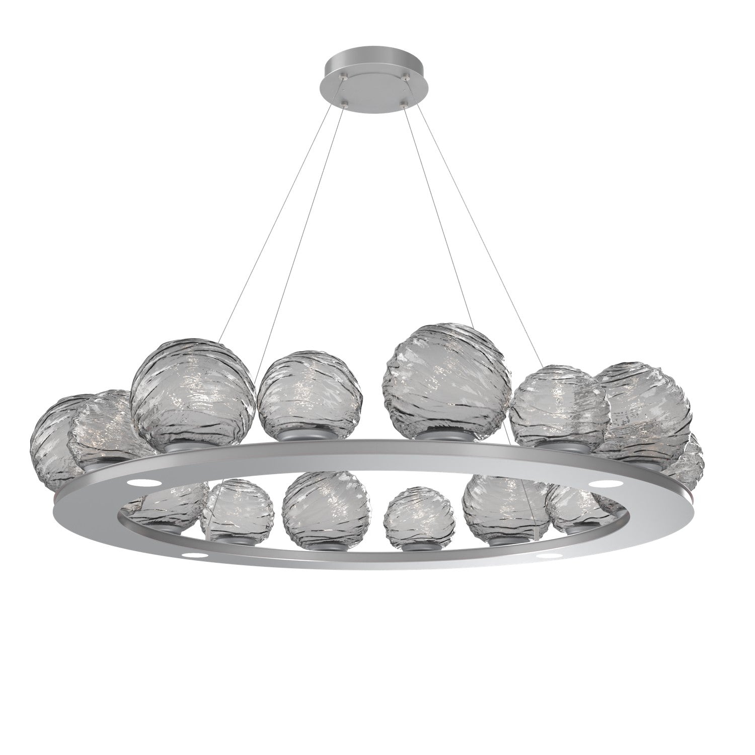 Hammerton Studio - CHB0092-0D-CS-S-CA1-L1 - LED Pendant - Gaia - Classic Silver