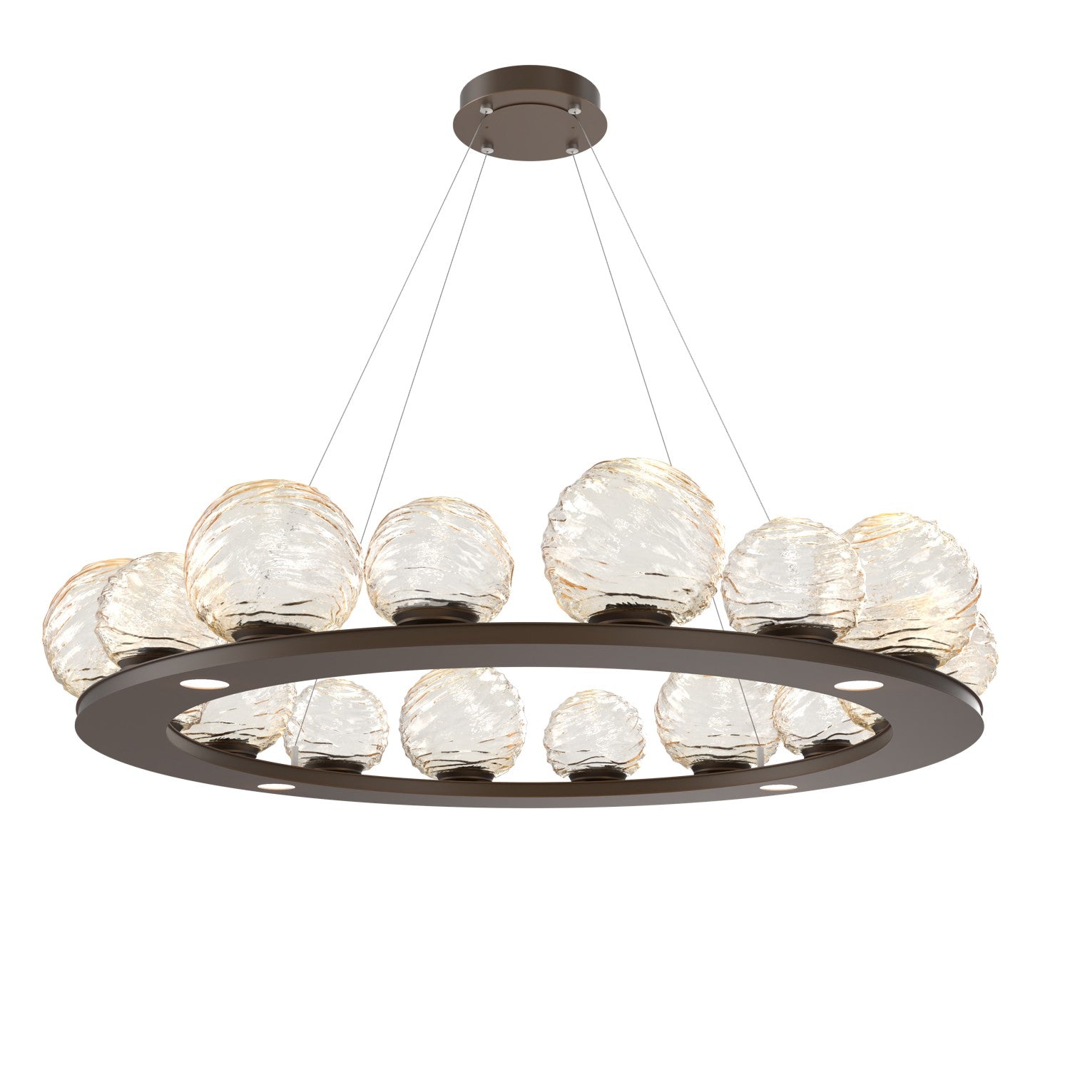 Hammerton Studio - CHB0092-0D-FB-A-CA1-L1 - LED Pendant - Gaia - Flat Bronze