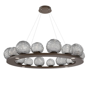 Hammerton Studio - CHB0092-0D-FB-S-CA1-L1 - LED Pendant - Gaia - Flat Bronze