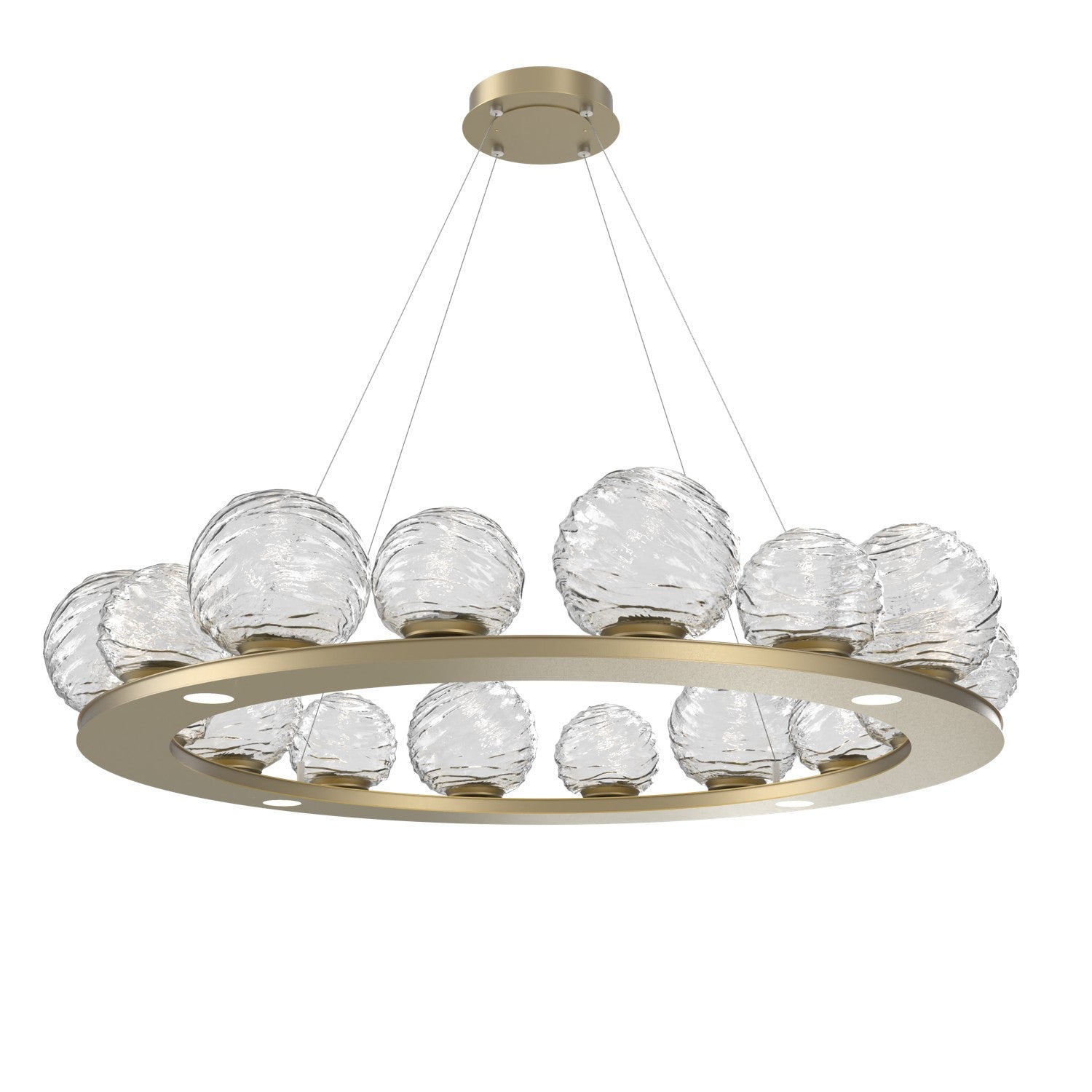 Hammerton Studio - CHB0092-0D-GB-C-CA1-L3 - LED Pendant - Gaia - Gilded Brass