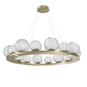 Hammerton Studio - CHB0092-0D-GB-C-CA1-L3 - LED Pendant - Gaia - Gilded Brass