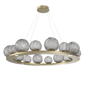Hammerton Studio - CHB0092-0D-GB-S-CA1-L3 - LED Pendant - Gaia - Gilded Brass