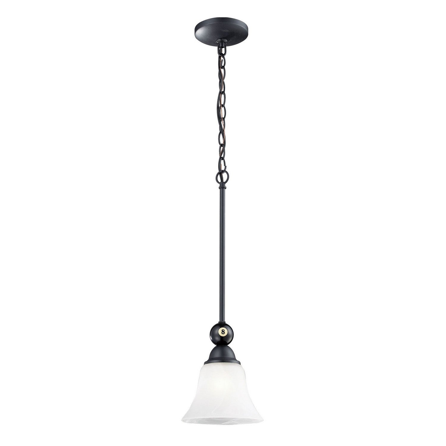 ELK Home - 66202-1 - One Light Mini Pendant - Designer Classics - Matte Black