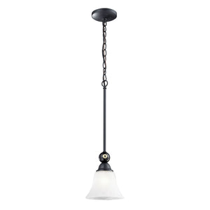 ELK Home - 66202-1 - One Light Mini Pendant - Designer Classics - Matte Black