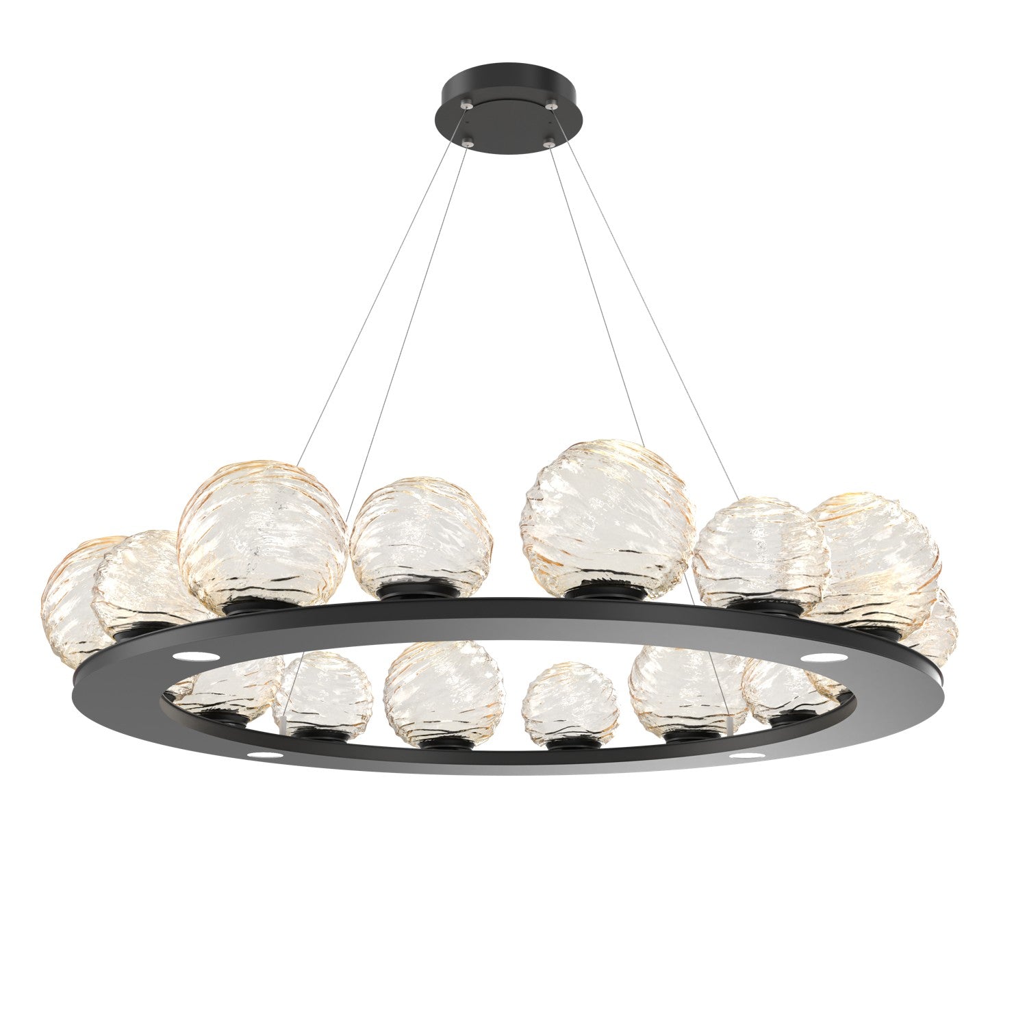 Hammerton Studio - CHB0092-0D-MB-A-CA1-L1 - LED Pendant - Gaia - Matte Black