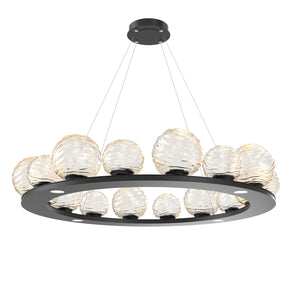 Hammerton Studio - CHB0092-0D-MB-A-CA1-L1 - LED Pendant - Gaia - Matte Black