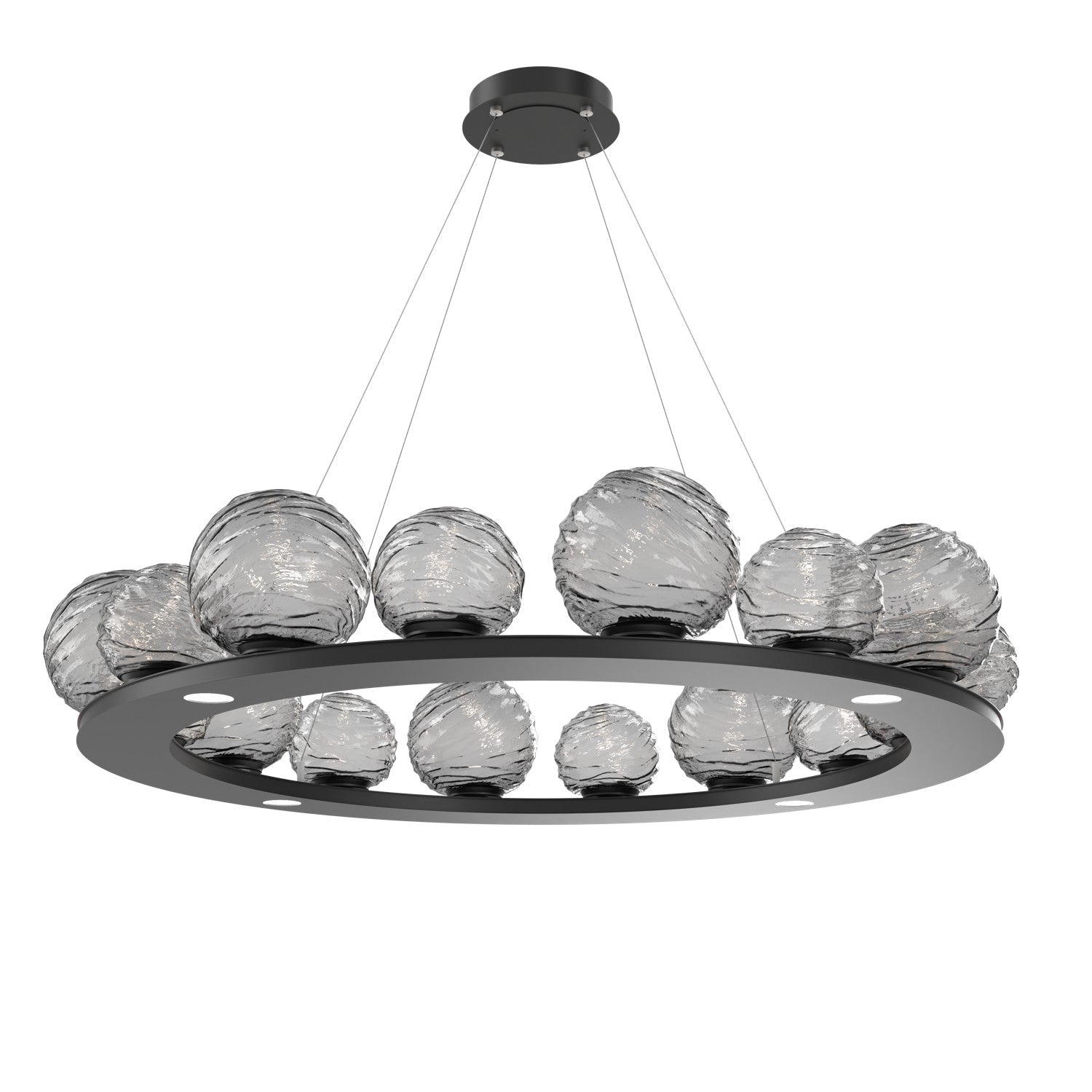 Hammerton Studio - CHB0092-0D-MB-S-CA1-L3 - LED Pendant - Gaia - Matte Black