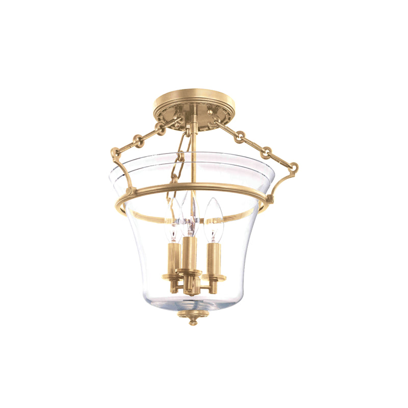 Hammerton Studio - CHB0092-0D-NB-A-CA1-L1 - LED Pendant - Gaia - Novel Brass