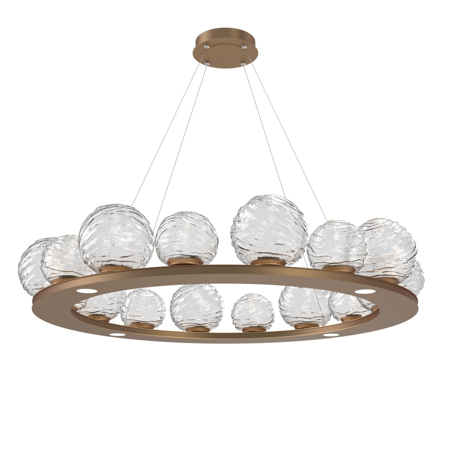 Hammerton Studio - CHB0092-0D-NB-C-CA1-L1 - LED Pendant - Gaia - Novel Brass