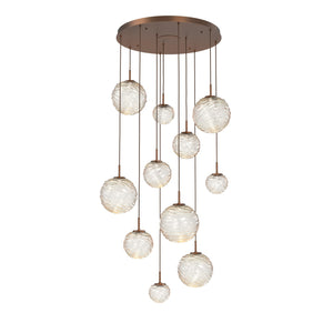 Hammerton Studio - CHB0092-11-BB-A-C01-L1 - LED Pendant - Gaia - Burnished Bronze