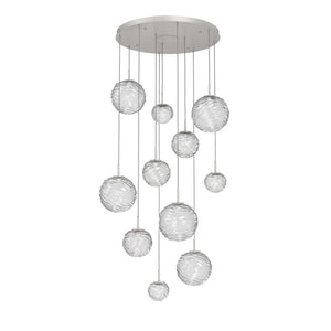 Hammerton Studio - CHB0092-11-BS-C-C01-L3 - LED Pendant - Gaia - Beige Silver