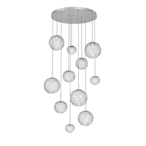 Hammerton Studio - CHB0092-11-CS-C-C01-L1 - LED Pendant - Gaia - Classic Silver