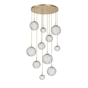 Hammerton Studio - CHB0092-11-GB-C-C01-L1 - LED Pendant - Gaia - Gilded Brass