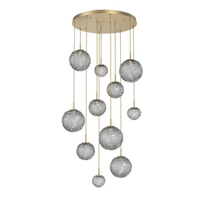 Hammerton Studio - CHB0092-11-GB-S-C01-L1 - LED Pendant - Gaia - Gilded Brass