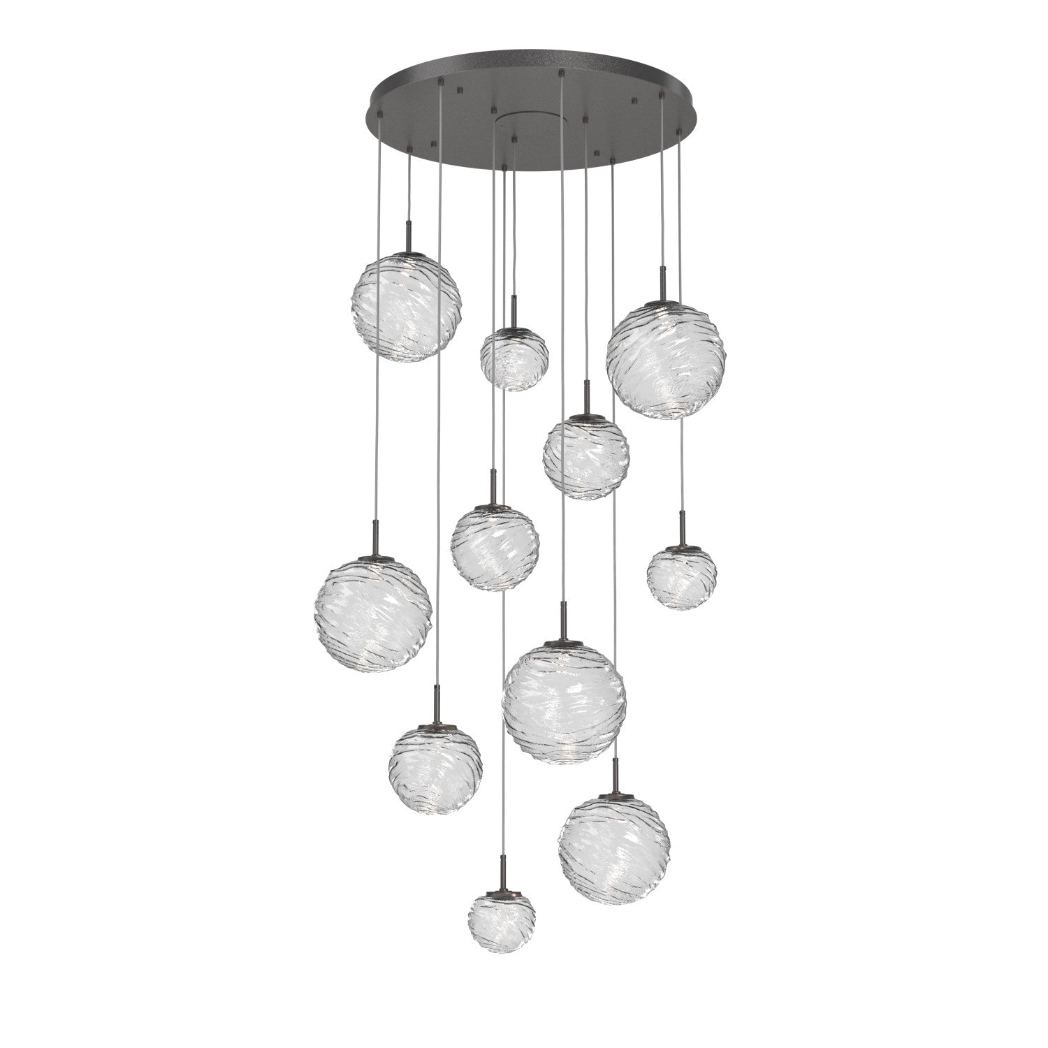Hammerton Studio - CHB0092-11-GP-C-C01-L3 - LED Pendant - Gaia - Graphite
