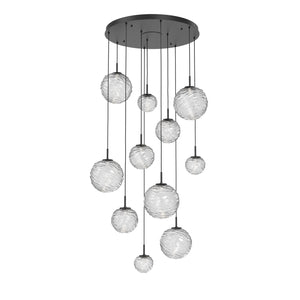 Hammerton Studio - CHB0092-11-MB-C-C01-L1 - LED Pendant - Gaia - Matte Black