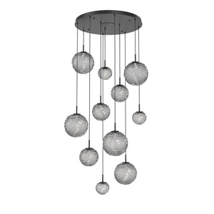 Hammerton Studio - CHB0092-11-MB-S-C01-L3 - LED Pendant - Gaia - Matte Black