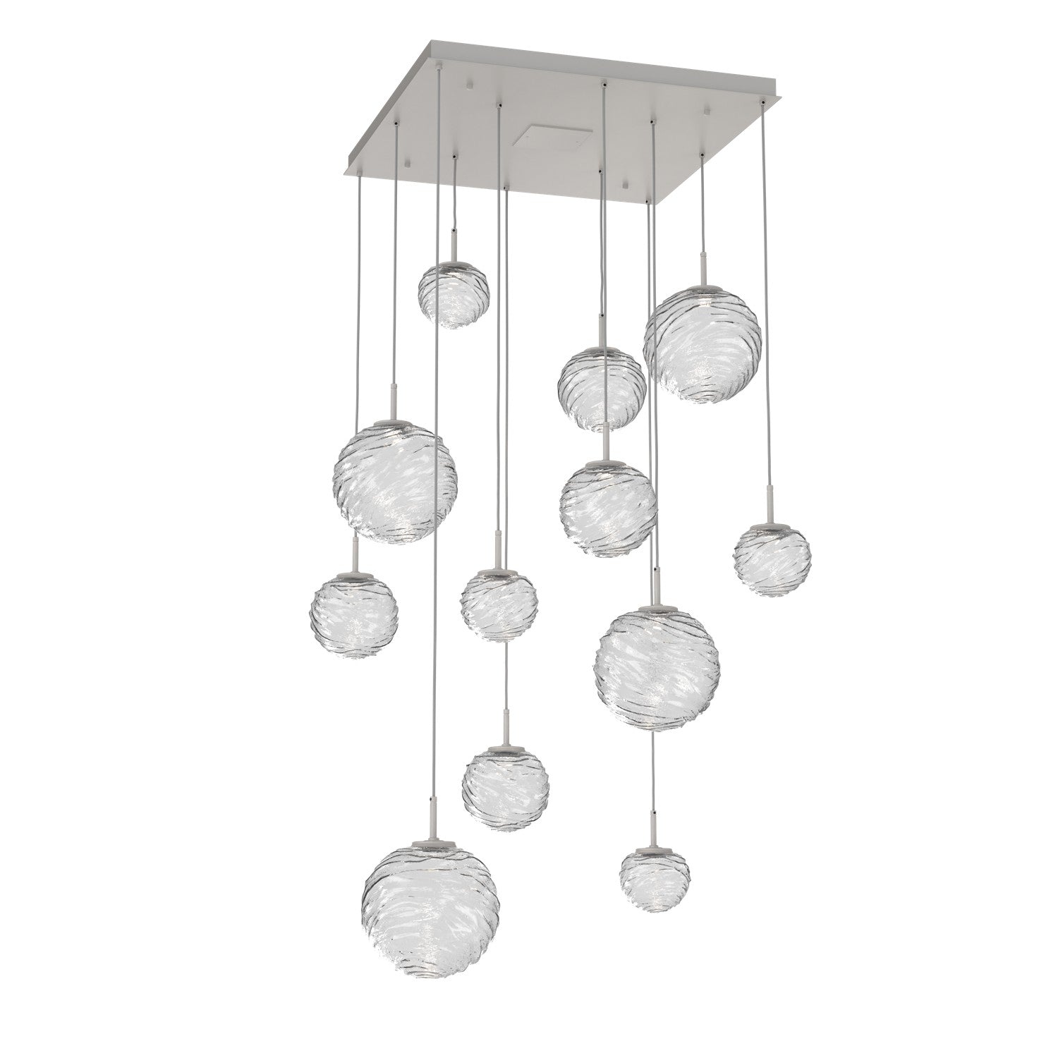 Hammerton Studio - CHB0092-12-BS-C-C01-L3 - LED Pendant - Gaia - Beige Silver