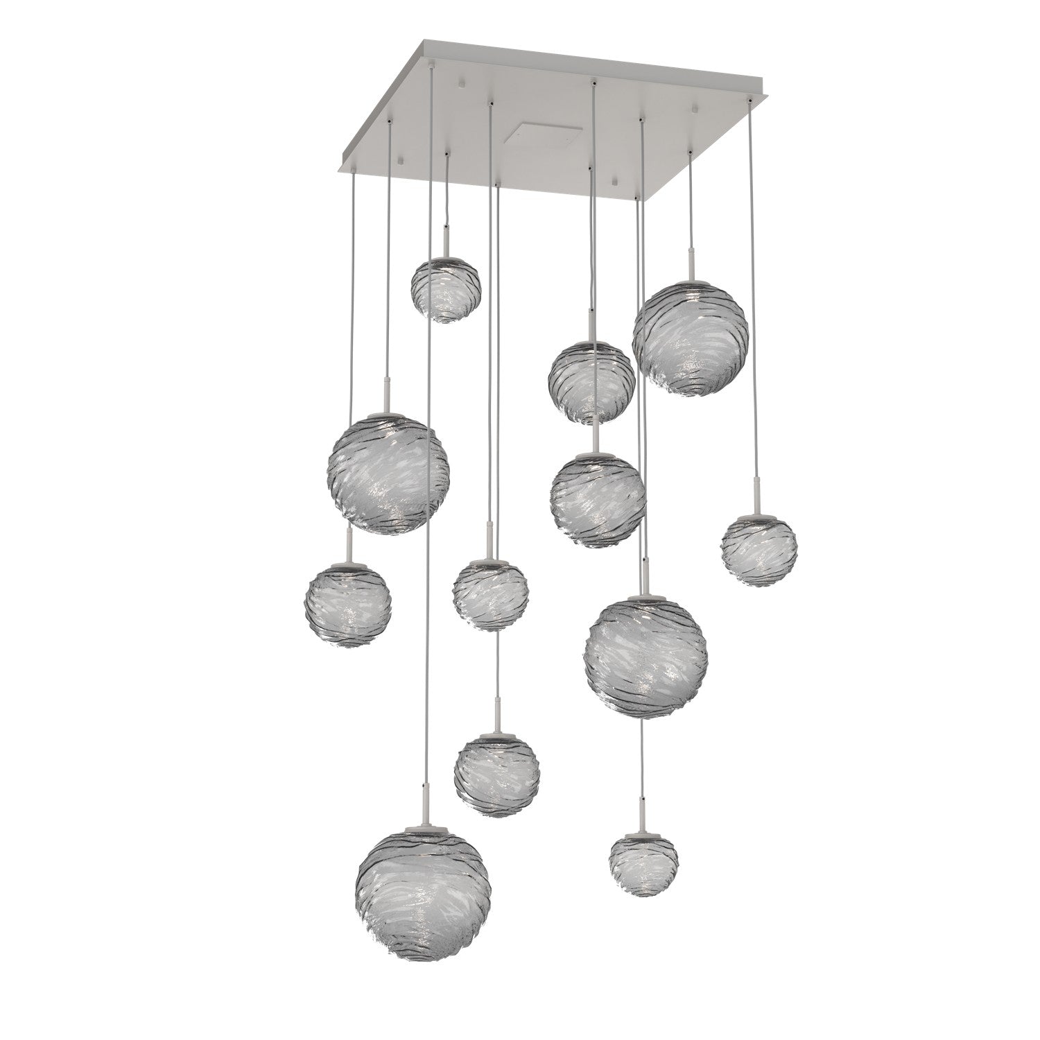 Hammerton Studio - CHB0092-12-BS-S-C01-L3 - LED Pendant - Gaia - Beige Silver