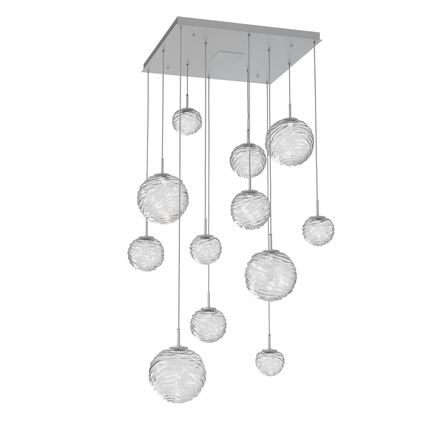 Hammerton Studio - CHB0092-12-CS-C-C01-L3 - LED Pendant - Gaia - Classic Silver
