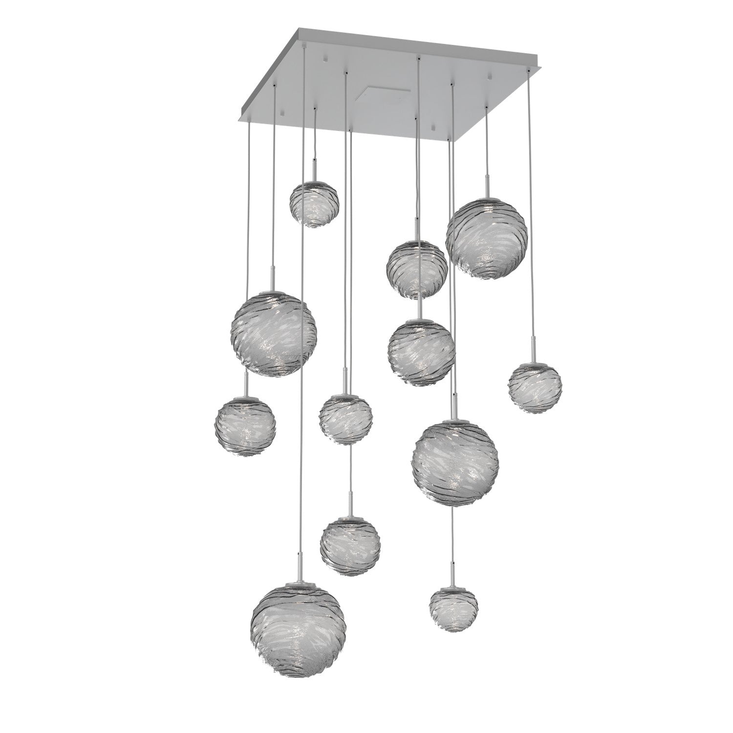 Hammerton Studio - CHB0092-12-CS-S-C01-L3 - LED Pendant - Gaia - Classic Silver
