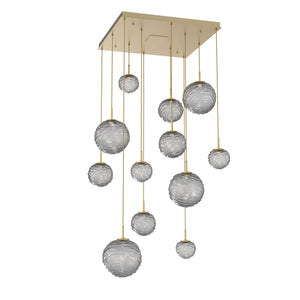 Hammerton Studio - CHB0092-12-GB-S-C01-L1 - LED Pendant - Gaia - Gilded Brass