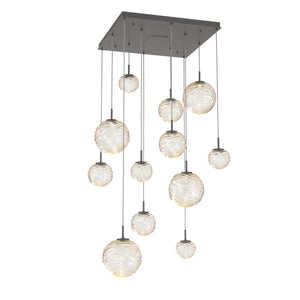 Hammerton Studio - CHB0092-12-GP-A-C01-L1 - LED Pendant - Gaia - Graphite
