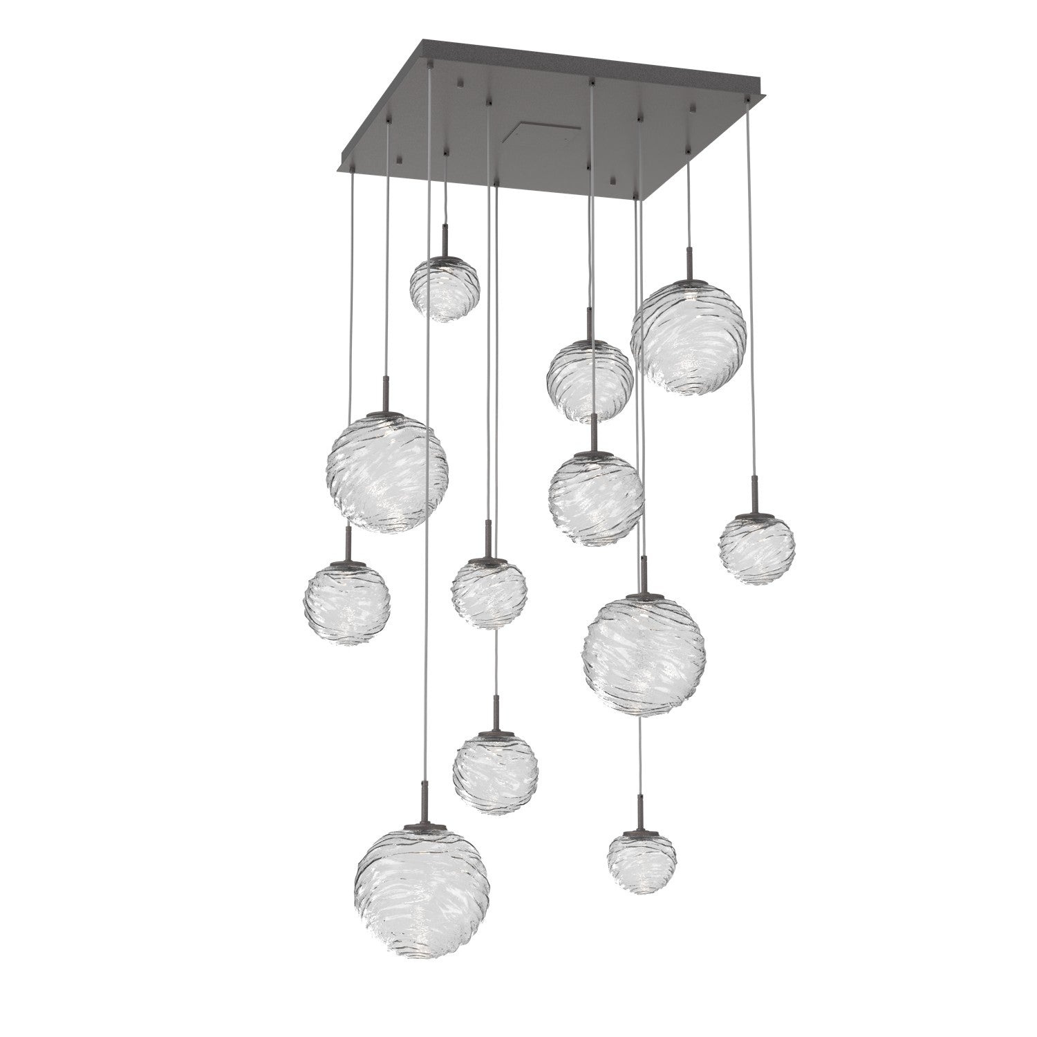 Hammerton Studio - CHB0092-12-GP-C-C01-L3 - LED Pendant - Gaia - Graphite