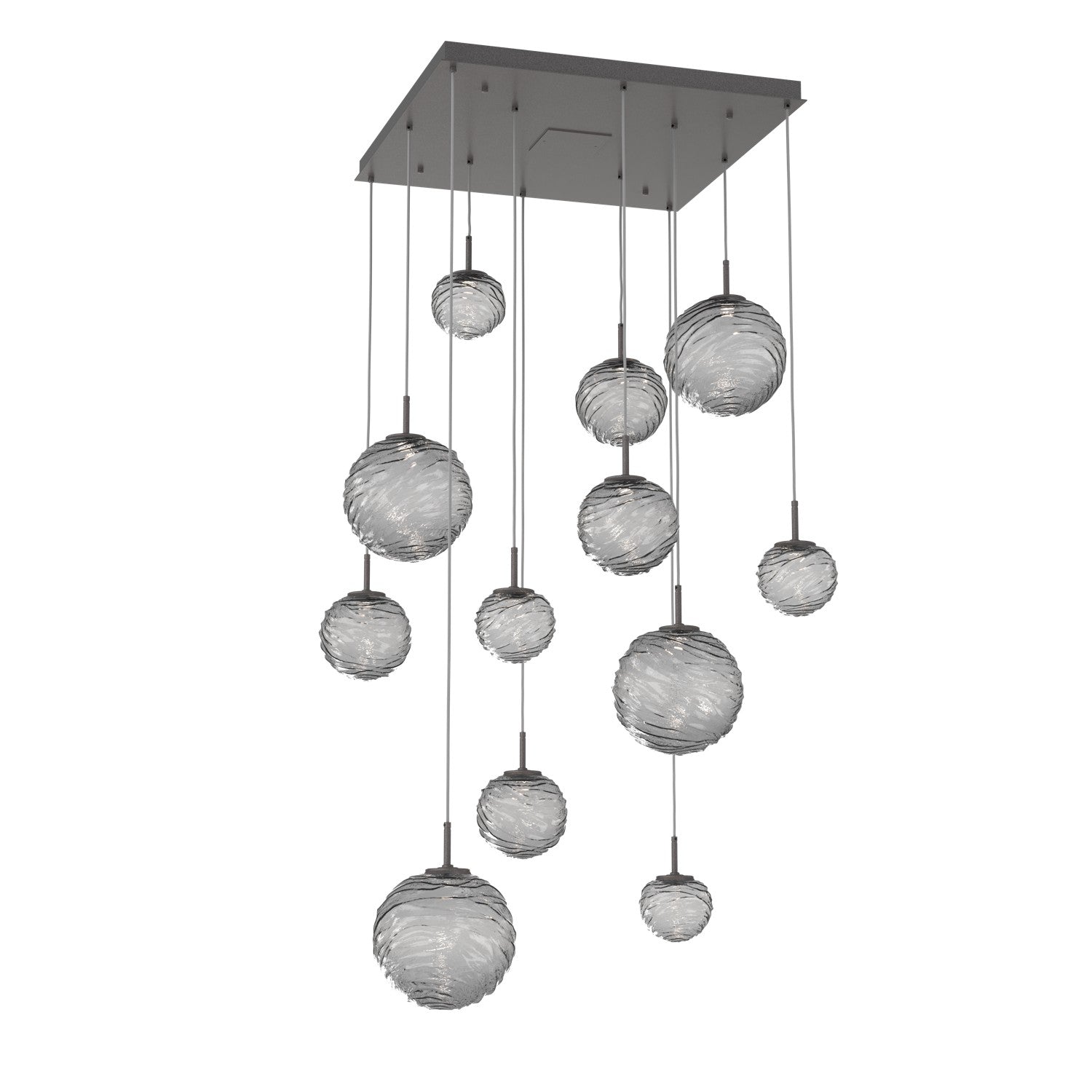 Hammerton Studio - CHB0092-12-GP-S-C01-L1 - LED Pendant - Gaia - Graphite