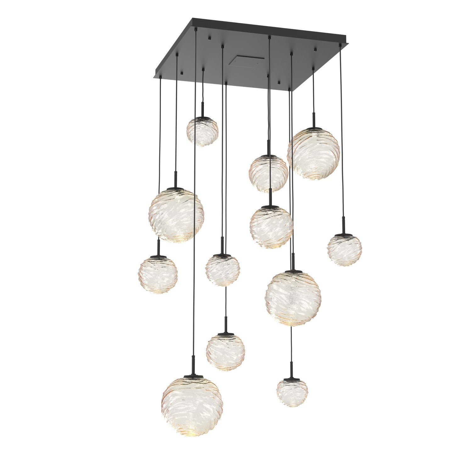 Hammerton Studio - CHB0092-12-MB-A-C01-L3 - LED Pendant - Gaia - Matte Black