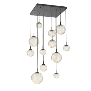 Hammerton Studio - CHB0092-12-MB-A-C01-L3 - LED Pendant - Gaia - Matte Black