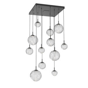 Hammerton Studio - CHB0092-12-MB-C-C01-L3 - LED Pendant - Gaia - Matte Black