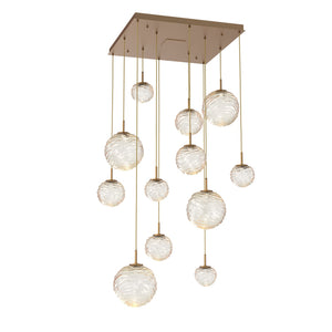 Hammerton Studio - CHB0092-12-NB-A-C01-L3 - LED Pendant - Gaia - Novel Brass