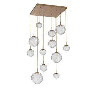 Hammerton Studio - CHB0092-12-NB-C-C01-L3 - LED Pendant - Gaia - Novel Brass