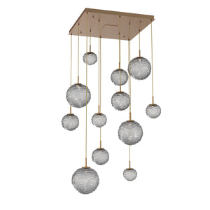 Hammerton Studio - CHB0092-12-NB-S-C01-L1 - LED Pendant - Gaia - Novel Brass