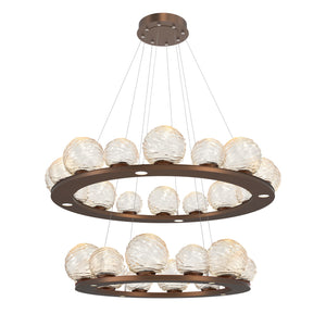 Hammerton Studio - CHB0092-2B-BB-A-CA1-L1 - LED Pendant - Gaia - Burnished Bronze