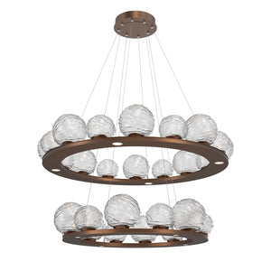 Hammerton Studio - CHB0092-2B-BB-C-CA1-L3 - LED Pendant - Gaia - Burnished Bronze