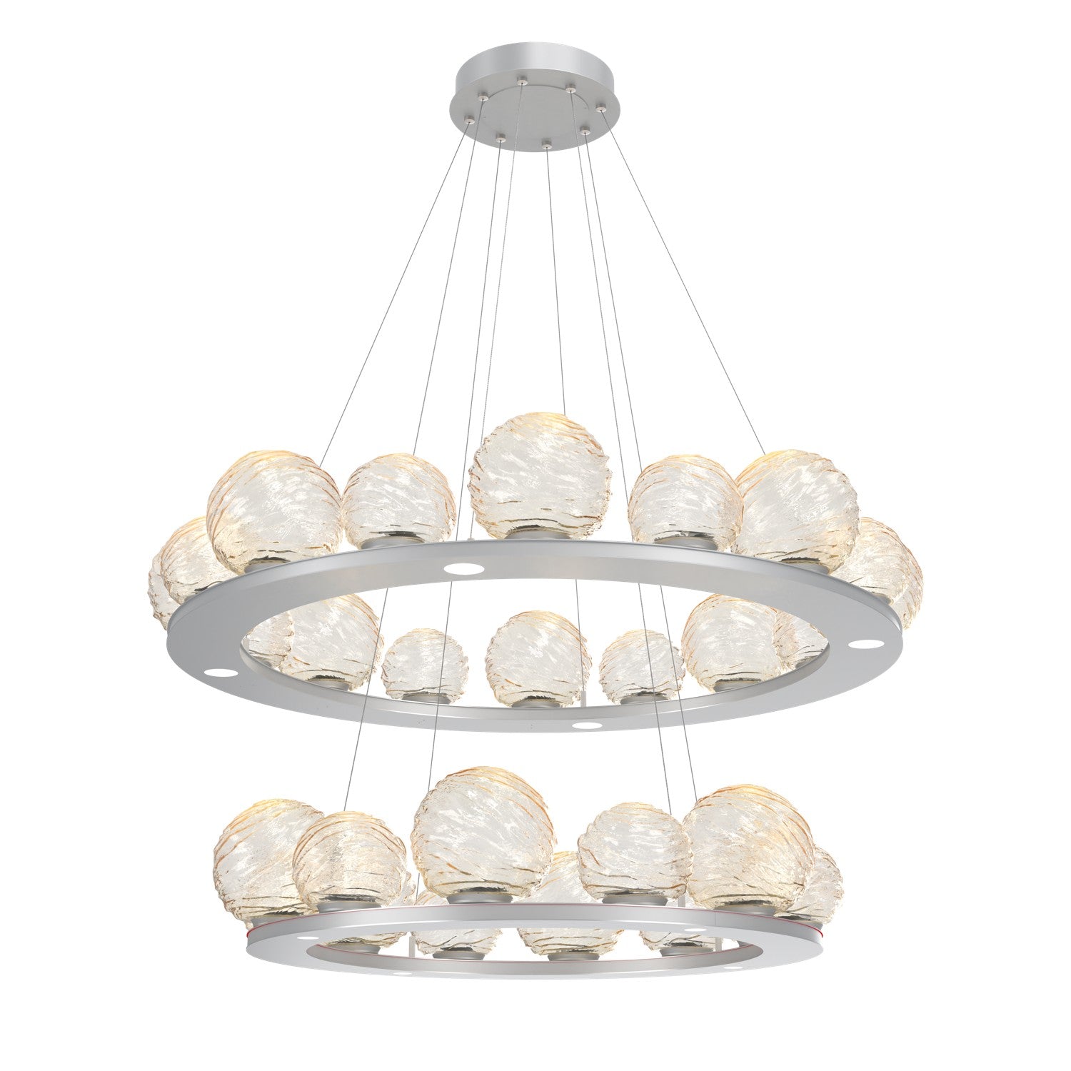 Hammerton Studio - CHB0092-2B-CS-A-CA1-L1 - LED Pendant - Gaia - Classic Silver